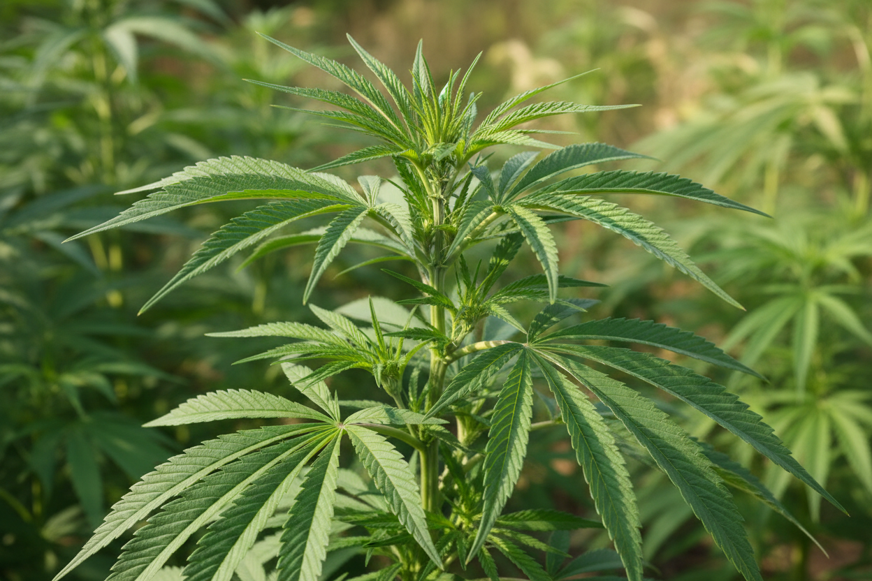 Hemp plant 